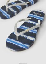 Dulwich Rake Breeze Beach Flip Flops Pepe Jeans L20F2F700 Women - Image 3