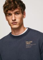 Dulwich Rounded Collar Cotton Jumper Pepe Jeans L20F2F873 Men - Image 3