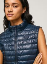 Dulwich Rubber Patch Logo Padded Waistcoat Pepe Jeans L20F2F118 Women - Image 3