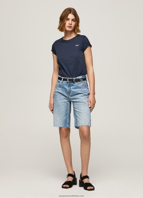 Dulwich Short-Sleeved Cotton T-Shirt Pepe Jeans L20F2F430 Women - Image 2