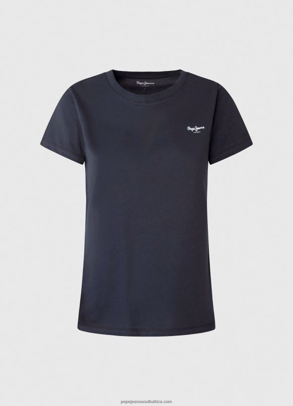 Dulwich Short-Sleeved Cotton T-Shirt Pepe Jeans L20F2F430 Women - Image 5