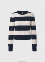 Dulwich Striped Print Cotton Jersey Pepe Jeans L20F2F255 Women - Image 5