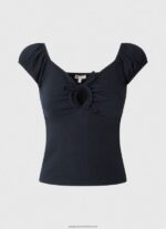Dulwich Sweetheart Neckline T-Shirt Pepe Jeans L20F2F438 Women - Image 4