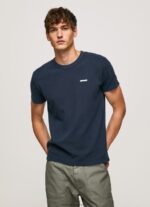 Dulwich Waffle Knit Cotton T-Shirt Pepe Jeans L20F2F959 Men