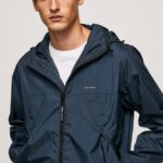 Dulwich Windbreaker Jacket With Hood Pepe Jeans L20F2F828 Men