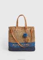 Dulwich Woven Straw Tote Bag Pepe Jeans L20F2F745 Women - Image 2