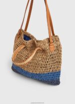 Dulwich Woven Straw Tote Bag Pepe Jeans L20F2F745 Women - Image 3