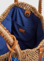 Dulwich Woven Straw Tote Bag Pepe Jeans L20F2F745 Women - Image 4