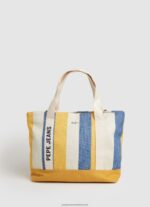 Dulwich Zig Zag Fabric Crossbody Bag Pepe Jeans L20F2F738 Women - Image 5