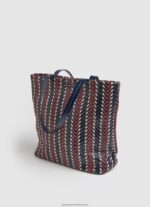 Dulwich Zig Zag Fabric Shopper Bag Pepe Jeans L20F2F739 Women - Image 2