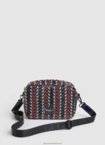 Dulwich Zig Zag Fabric Shopper Bag Pepe Jeans L20F2F739 Women - Image 4