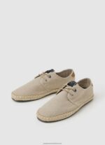 Ecru Tourist Claic Linen Sneakers Pepe Jeans L20F2F1250 Men - Image 3