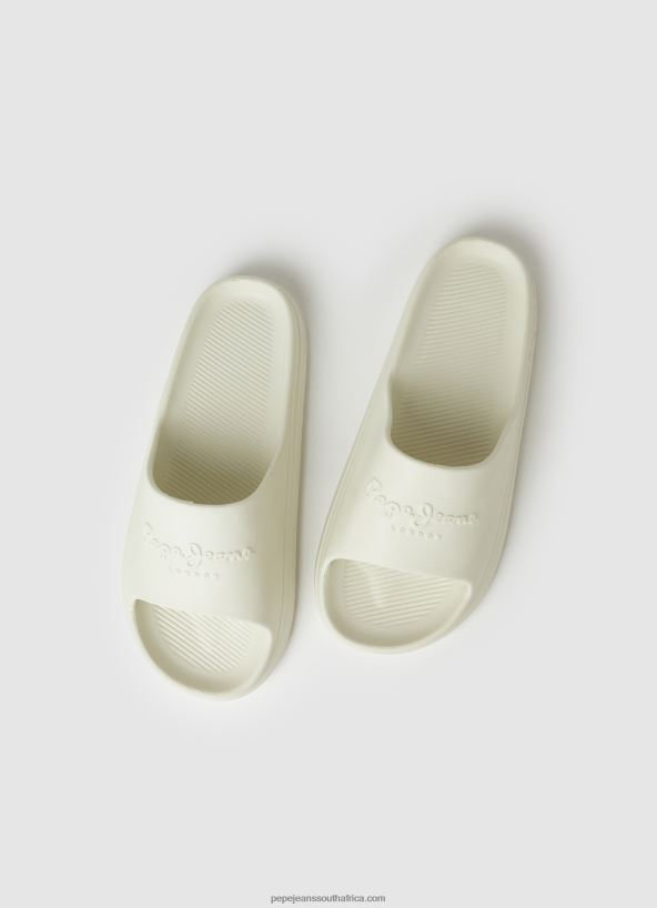 Factory White Beach Slide Flip Flops Pepe Jeans L20F2F1285 Men - Image 2
