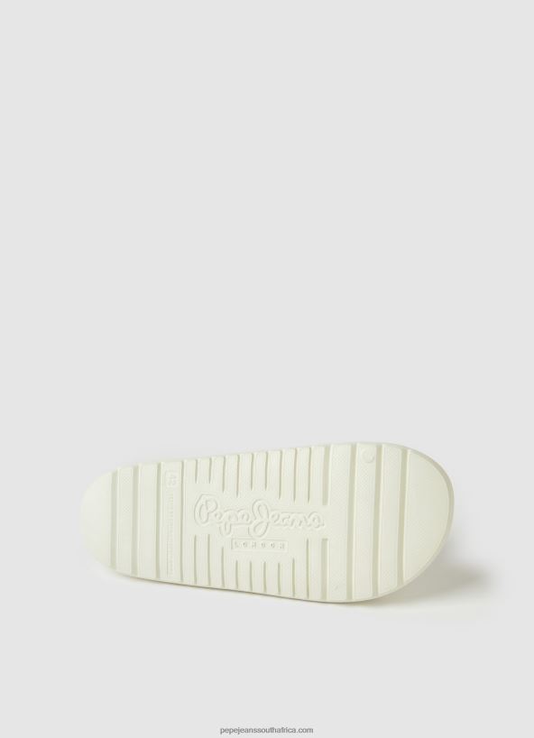 Factory White Beach Slide Flip Flops Pepe Jeans L20F2F1285 Men - Image 5