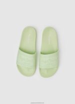 Fresh Green Slider Logo Beach Flip Flops Pepe Jeans L20F2F688 Women - Image 2