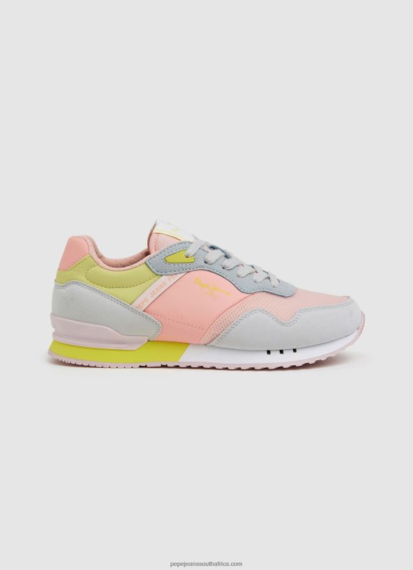 fresh_pink_london_mad_running_sneakers_pepe_jeans_l20f2f621_women.jpg Fresh Pink London Mad Running Sneakers Pepe Jeans L20F2F621 Women - Image 1