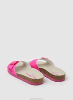 Fuchsia Oban Party Anatomical Sandals Pepe Jeans L20F2F1344 Girl - Image 4