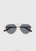 Gold Aviator Sunglasses Pepe Jeans L20F2F1309 Men - Image 2
