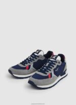 Grey Brit Man Studio Retro Sneakers Pepe Jeans L20F2F1181 Men - Image 2