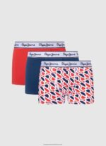 Grey Marl 3Pack Elastic Cotton Briefs Pepe Jeans L20F2F1157 Men - Image 5
