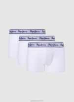 Grey Marl 3Pack Stretchy Cotton Boxers Pepe Jeans L20F2F1160 Men - Image 3