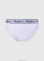 Grey Marl Cotton Sports Bra Pepe Jeans L20F2F544 Women - Image 4