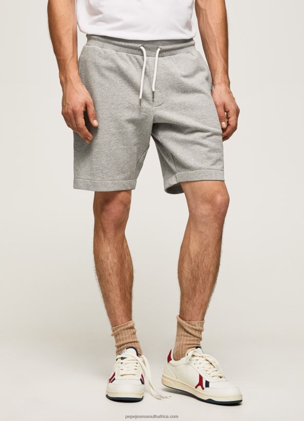 Grey Marl Edward Sporty Shorts Pepe Jeans L20F2F1140 Men - Image 2
