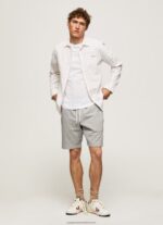Grey Marl Edward Sporty Shorts Pepe Jeans L20F2F1140 Men