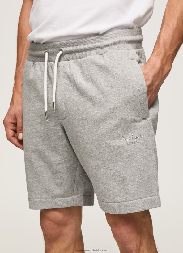 Grey Marl Edward Sporty Shorts Pepe Jeans L20F2F1140 Men - Image 3