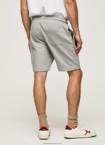 Grey Marl Edward Sporty Shorts Pepe Jeans L20F2F1140 Men - Image 4