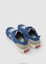 Indigo Allen Flag Vulcanized Sneakers Pepe Jeans L20F2F1204 Men - Image 4