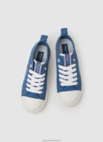 Indigo Allen Flag Vulcanized Sneakers Pepe Jeans L20F2F1561 Boy - Image 2