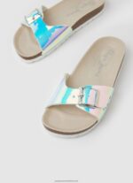Iris Oban Mirror Anatomical Sandals Pepe Jeans L20F2F1345 Girl - Image 3
