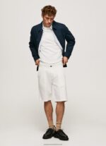 Ivory Arkin Chino Shorts With Pleats Pepe Jeans L20F2F1128 Men