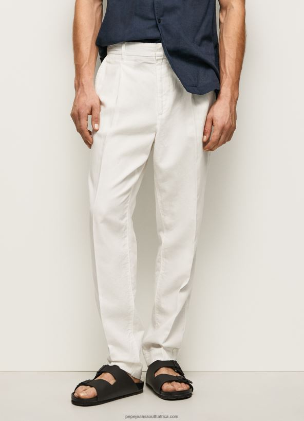 Ivory Arrow Relaxed Fit Chino Pants Pepe Jeans L20F2F1102 Men - Image 2