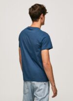 Jarman Cotton T-Shirt With Brushes Logo Pepe Jeans L20F2F983 Men - Image 4