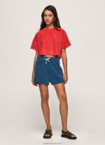 Jarman Embroidered Logo Sporty Shorts Pepe Jeans L20F2F532 Women