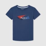 Jarman Flag Logo T-Shirt Pepe Jeans L20F2F1640 Boy