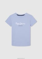 Jarman Flag Logo T-Shirt Pepe Jeans L20F2F1640 Boy - Image 5