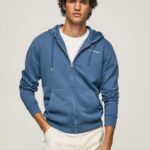 Jarman Logo Jumper With Zipper Pepe Jeans L20F2F911 Men