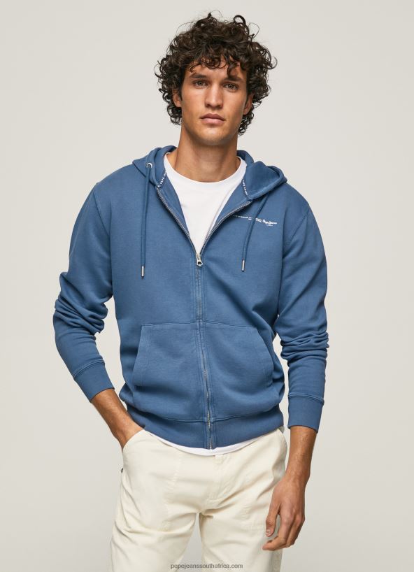 jarman_logo_jumper_with_zipper_pepe_jeans_l20f2f911_men.jpg Jarman Logo Jumper With Zipper Pepe Jeans L20F2F911 Men - Image 1