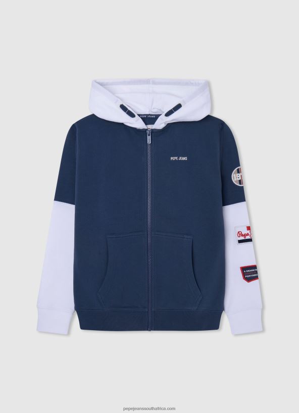 jarman_logo_patched_jumper_pepe_jeans_l20f2f1594_boy.jpg Jarman Logo Patched Jumper Pepe Jeans L20F2F1594 Boy - Image 1