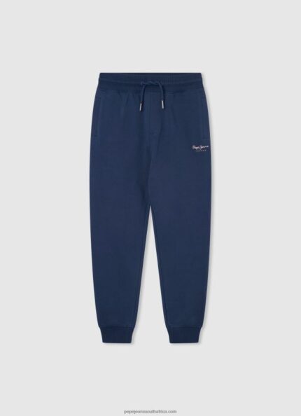 Jarman Logo Print Jogger Trousers Pepe Jeans L20F2F1677 Boy