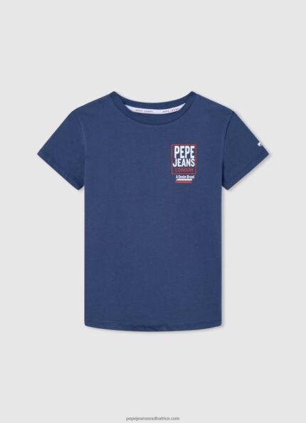 Jarman Logo Print T-Shirt Pepe Jeans L20F2F1641 Boy