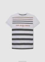 Jarman Logo Print T-Shirt Pepe Jeans L20F2F1648 Boy - Image 5