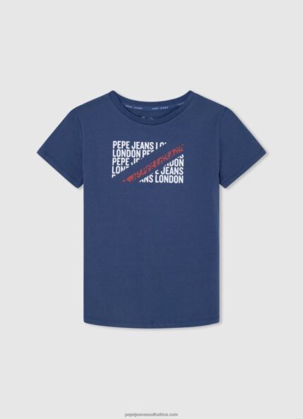 Jarman Logo Print T-Shirt Pepe Jeans L20F2F1648 Boy