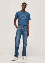 Jarman Logo Print T-Shirt Pepe Jeans L20F2F951 Men - Image 2