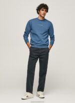 Jarman Logo Printed Cotton Sweatshirt Pepe Jeans L20F2F907 Men - Image 2