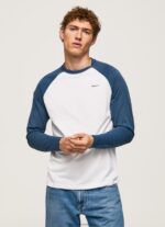 Jarman Long Sleeves Raglan T-Shirt Pepe Jeans L20F2F985 Men