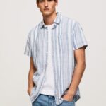 Jarman Luther Slim Fit Striped Shirt Pepe Jeans L20F2F1056 Men